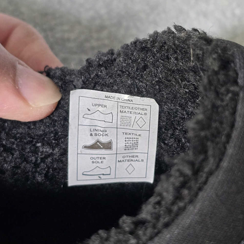 Hunter Original Shoes Womens 8 Black Sherpa Insulated Waterproof Slip On - Picture 11 of 13